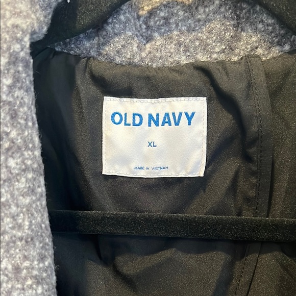 Old Navy Gray Blazer Oversized Wool-Blend - Picture 2 of 4